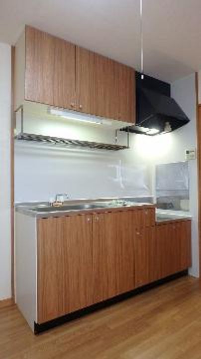 エルレーヴB棟のキッチン