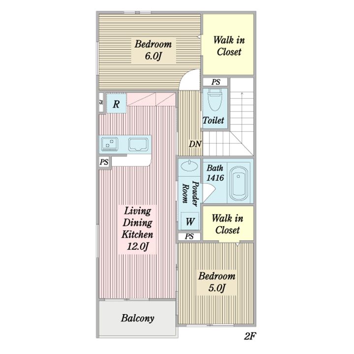 プリマヴェーラ府中の間取り