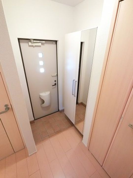 千葉県四街道市大日(アパート)の賃貸物件の玄関