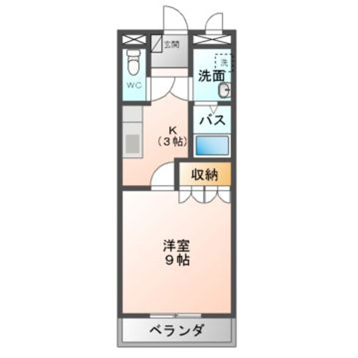 グリーンシャトーの間取り