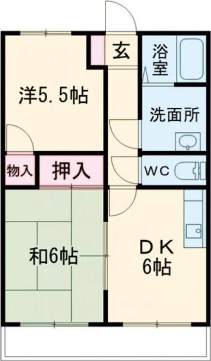 ロイヤルブラフ26の間取り