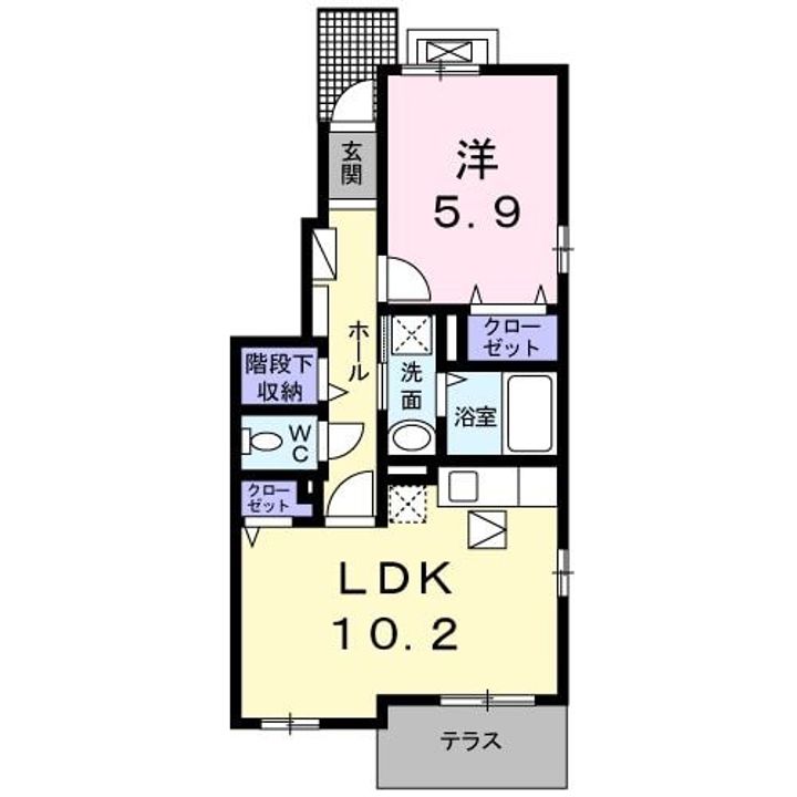 ラグランジュの間取り