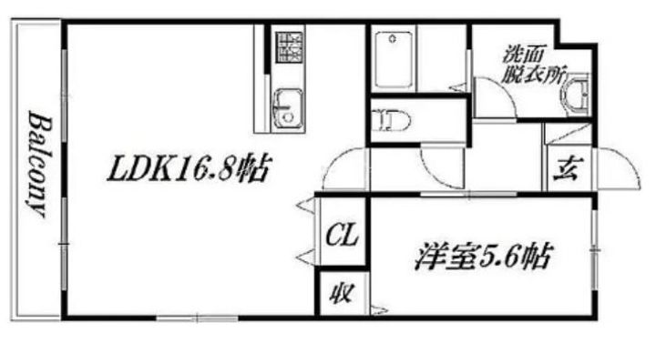 TEA LEAVESの間取り