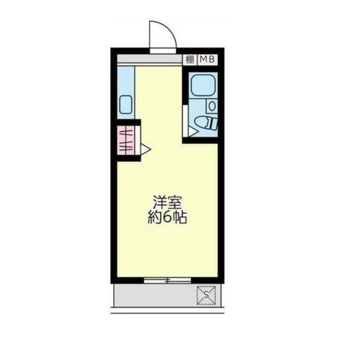 神奈川県厚木市下荻野(マンション)の賃貸物件の間取り