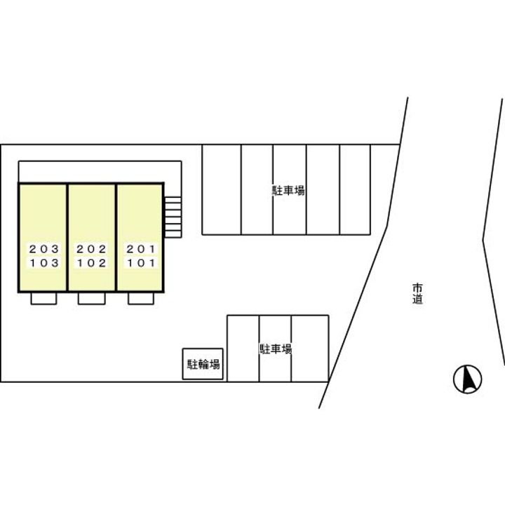 D-ROOM フラワーフレンド102の地図