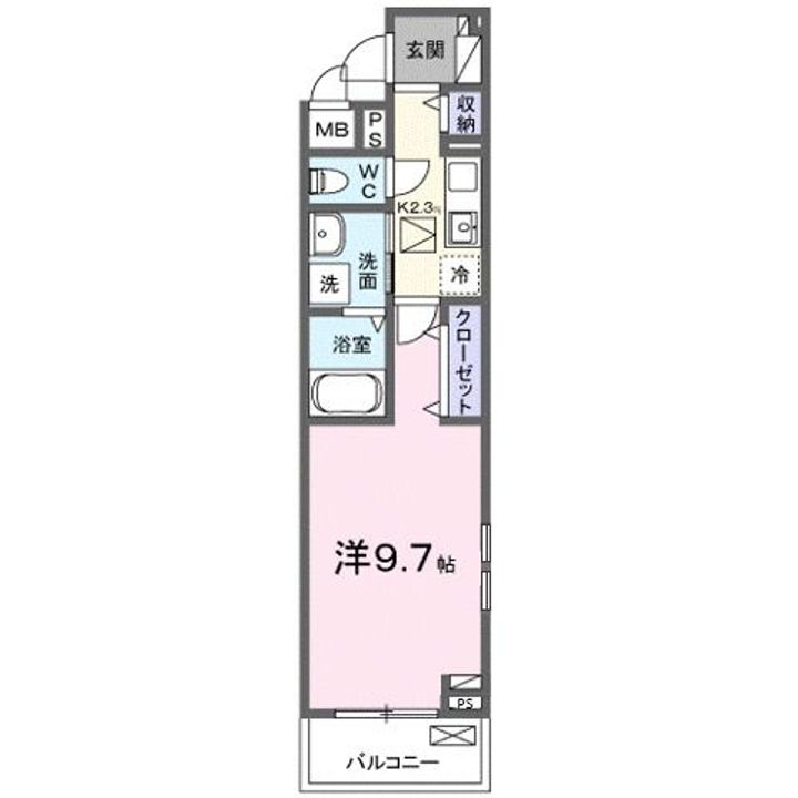 滋賀県草津市東草津3(アパート)の賃貸物件の間取り