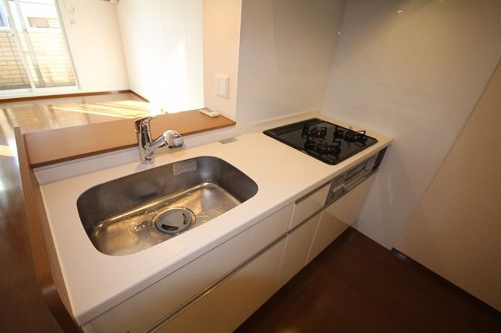 大阪府大阪市東住吉区針中野2(アパート)の賃貸物件のキッチン