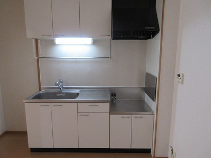 兵庫県丹波篠山市日置(アパート)の賃貸物件のキッチン