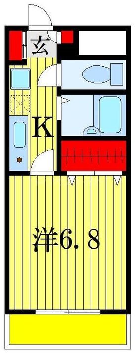 リッツコート西船橋の間取り