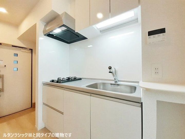 広島県広島市安佐南区上安3(アパート)の賃貸物件のキッチン