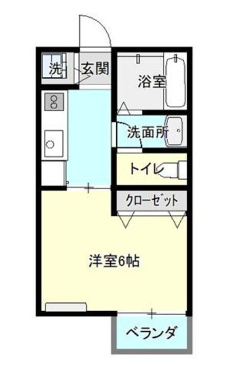 サンライズ双葉の間取り