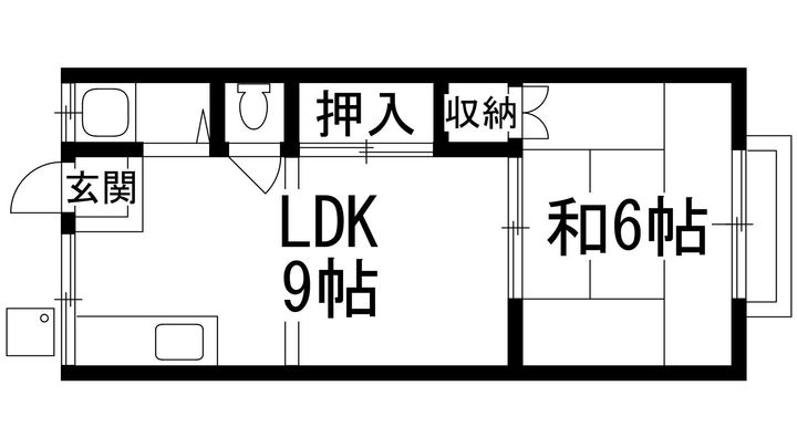 三和マンションの間取り
