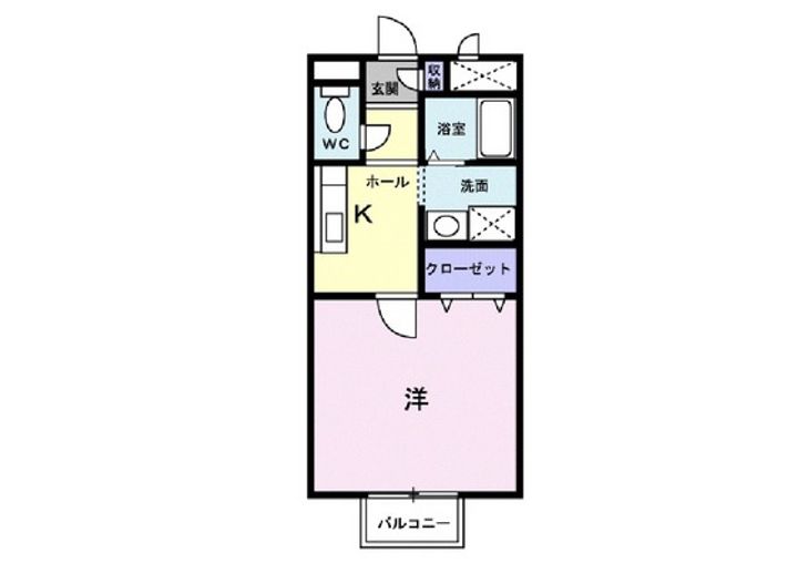 ラフィネの間取り