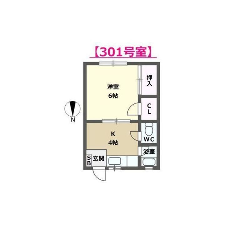 メゾン辻の間取り