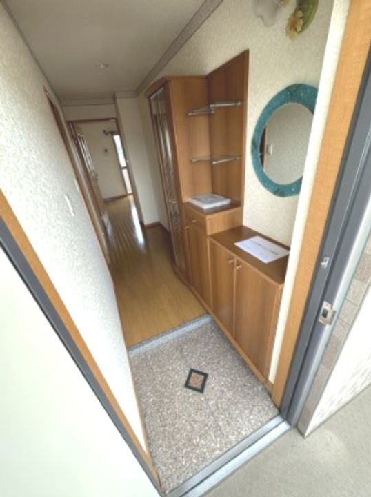 埼玉県深谷市菅沼(マンション)の賃貸物件の玄関