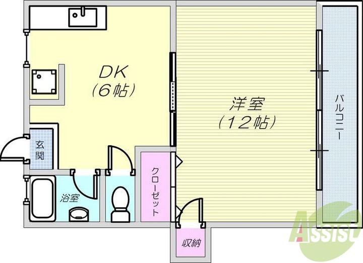 ミキハイムの間取り