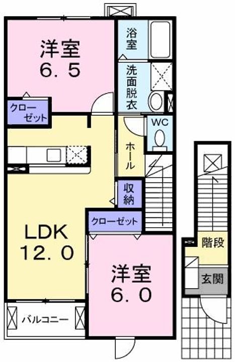 グランデ・フォレスタBの間取り