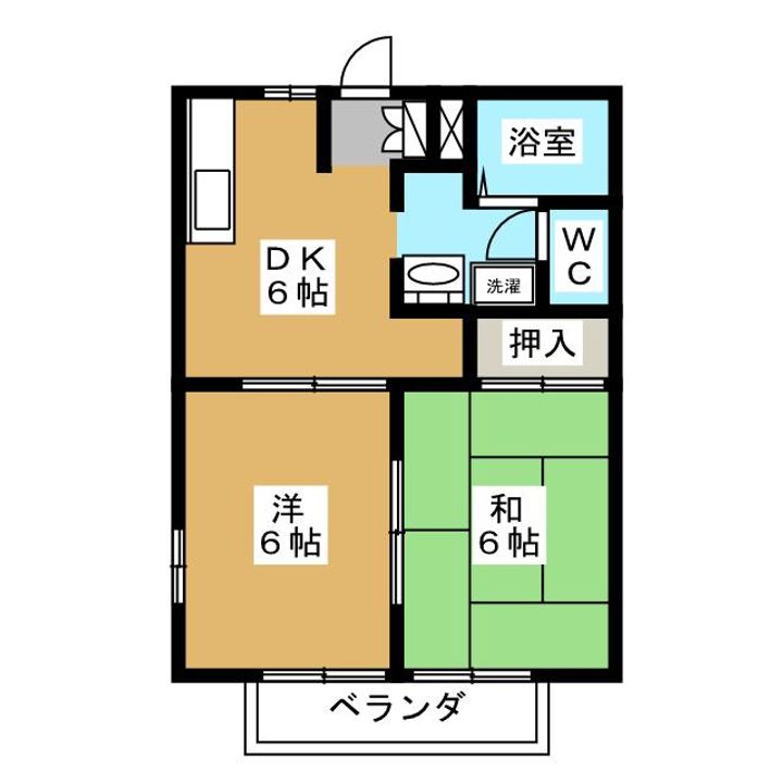 ステラ 壱番館の間取り