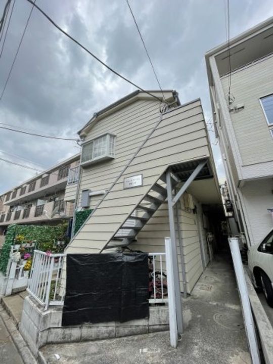 神奈川県川崎市中原区下沼部(アパート)の賃貸物件の外観