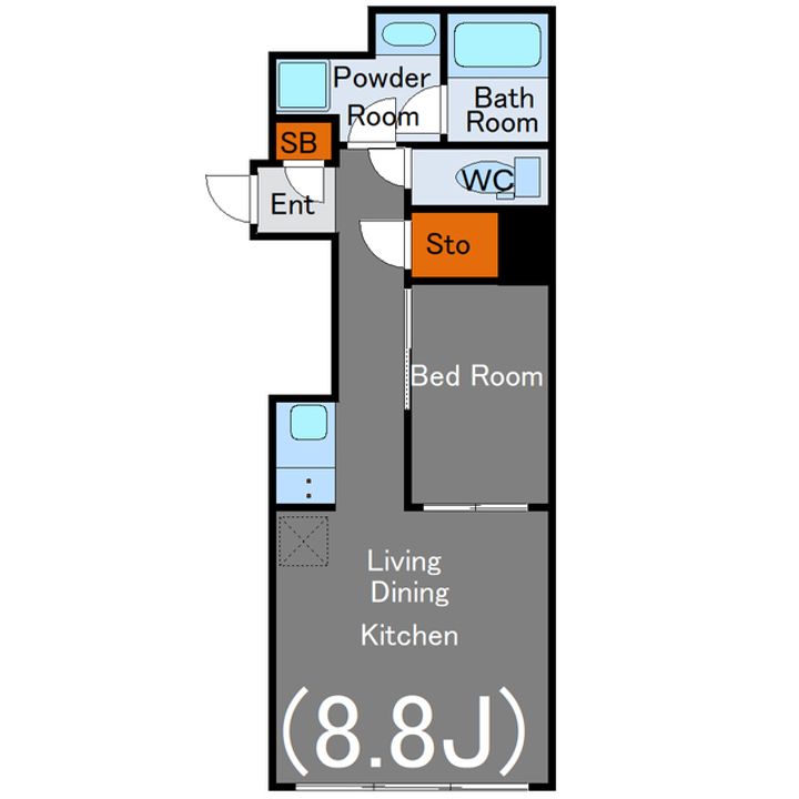 AGRACES武蔵小山IIの間取り
