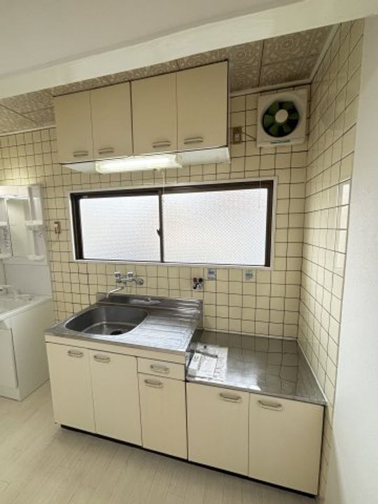 大阪府大阪市東淀川区菅原4(マンション)の賃貸物件のキッチン