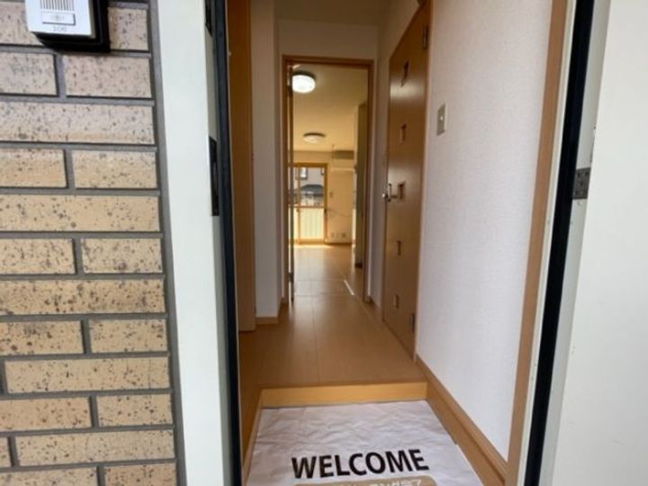 栃木県小山市若木町1(アパート)の賃貸物件の玄関