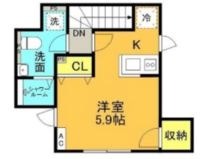 東京都葛飾区東四つ木4(アパート)の賃貸物件の間取り