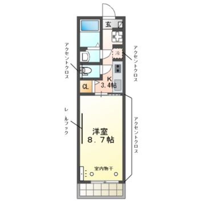 Sunny Bloom(サニーブルーム)の間取り