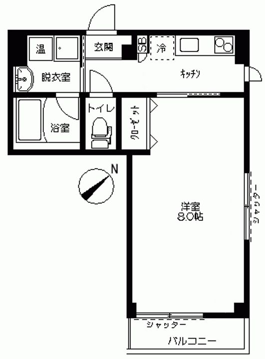 エバーグリーンIIIの間取り