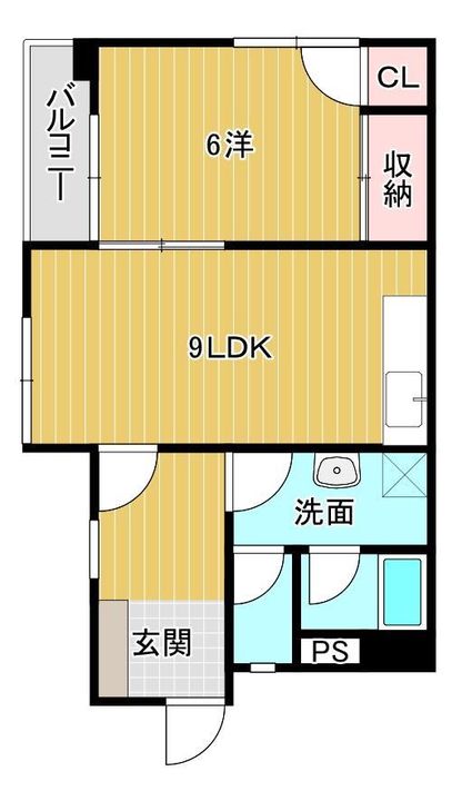 泰平ビルコーポの間取り