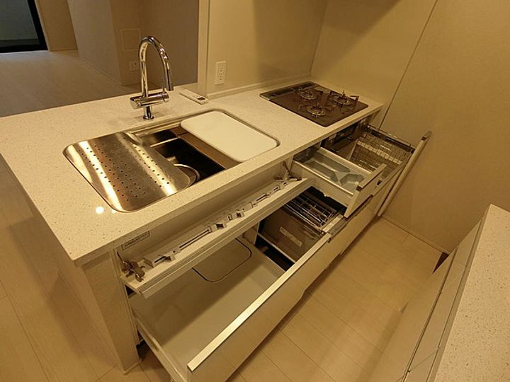 オープンレジデンシア神楽坂若宮町のキッチン