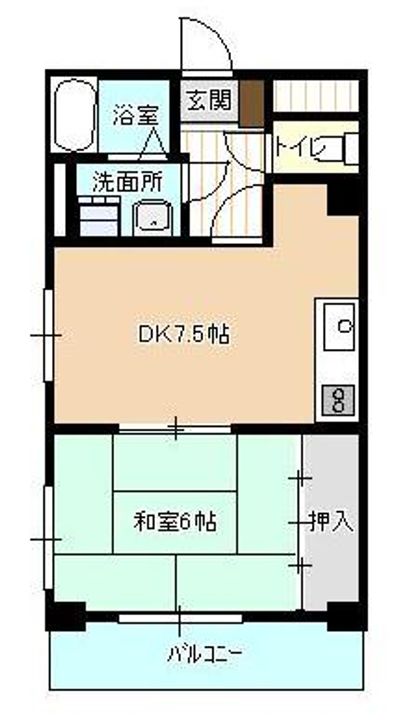 宮田アカマツハイツの間取り