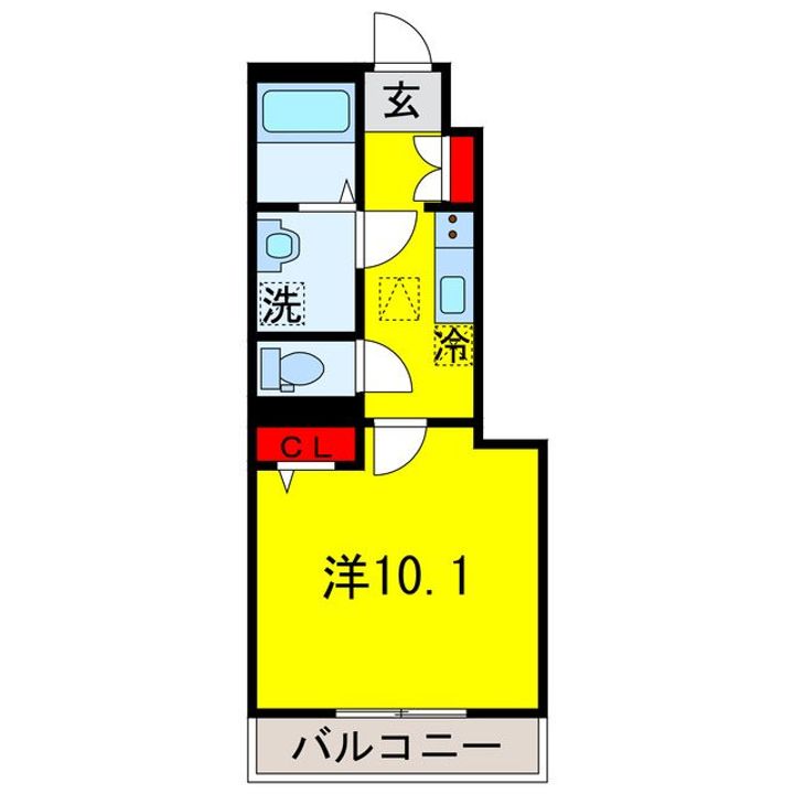 クレオールの間取り
