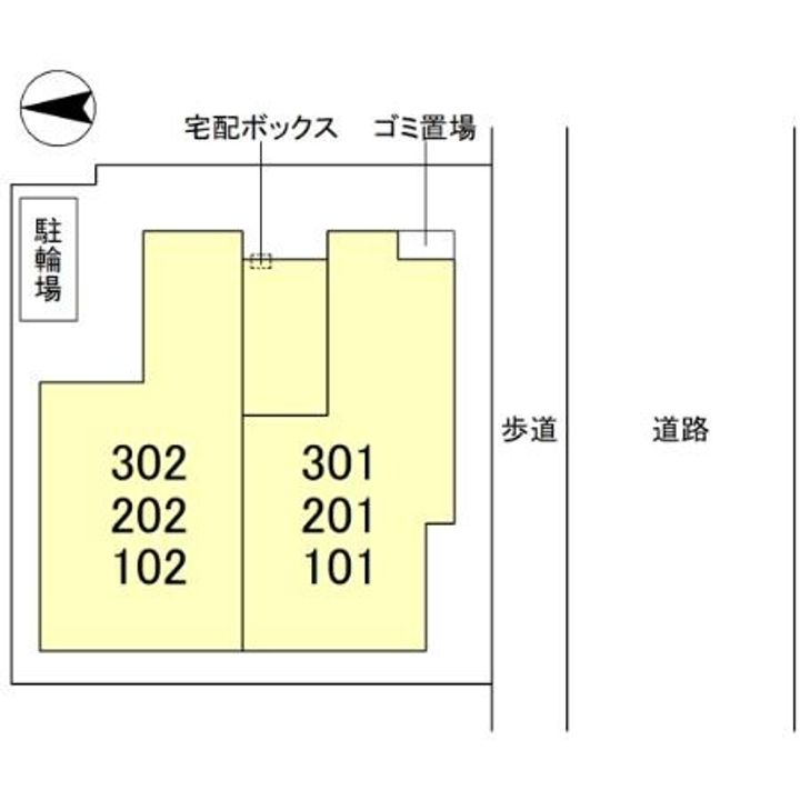 大阪府大阪市平野区平野西3(アパート)の賃貸物件のその他画像