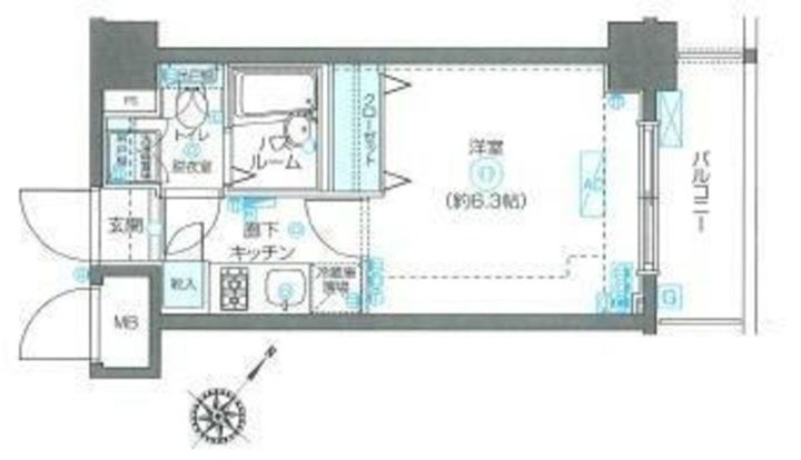フェニックス池袋参番館の間取り
