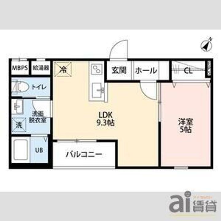 埼玉県新座市大和田4(アパート)の賃貸物件の間取り