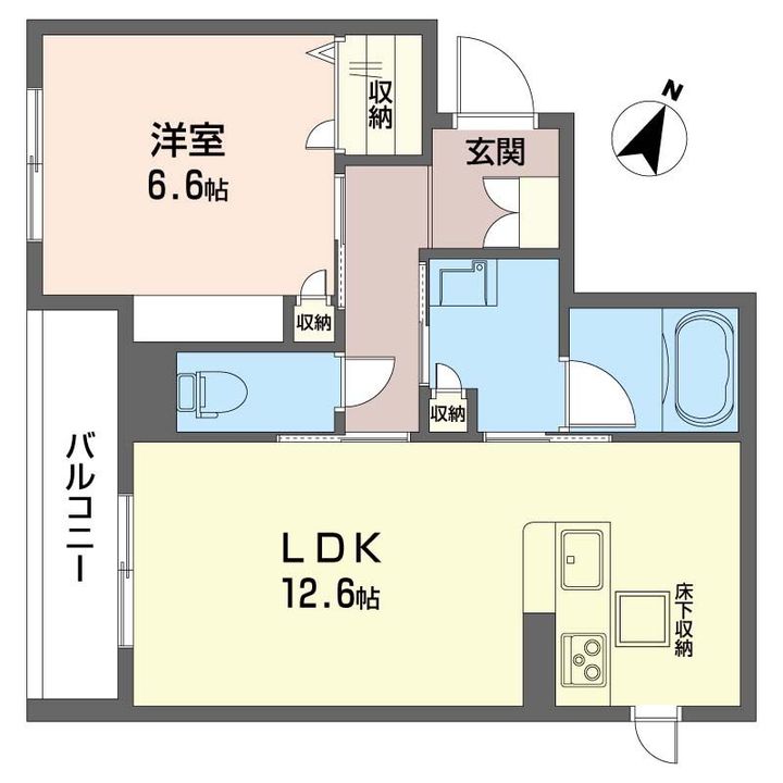 スーラグリシーヌの間取り