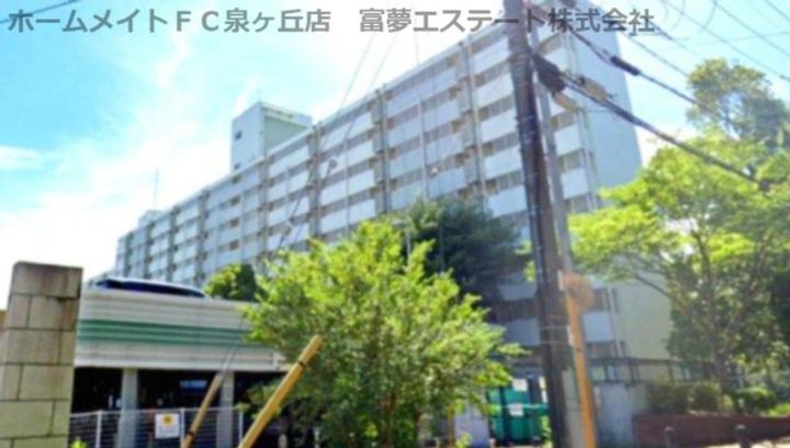 泉北茶山台二丁3-1号棟の外観
