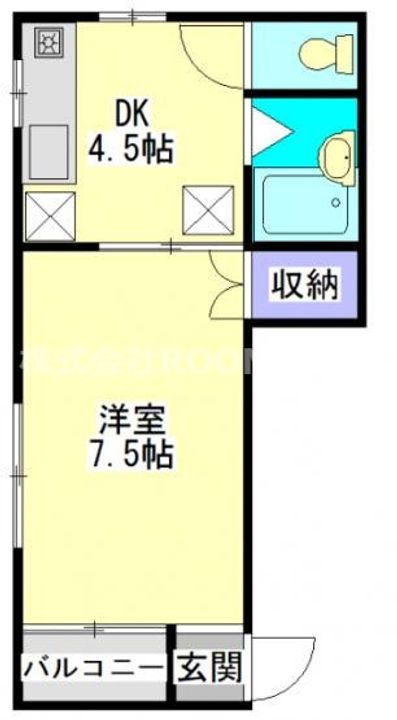 コーポフレグランスの間取り