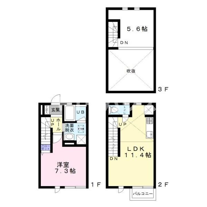 Villettaの間取り