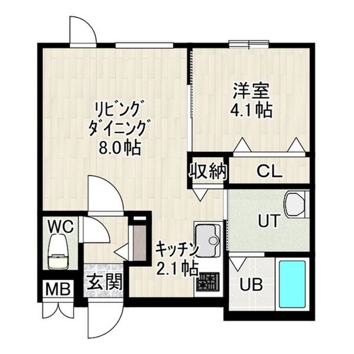 Land Sakaemachiの間取り