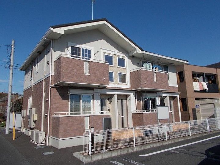 栃木県宇都宮市中岡本町(アパート)の賃貸物件の外観