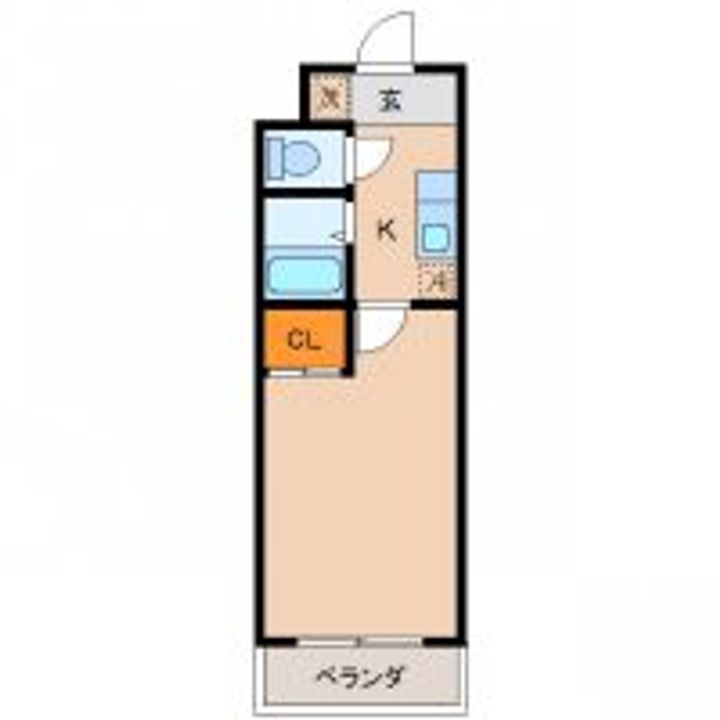 ヴエステージュの間取り