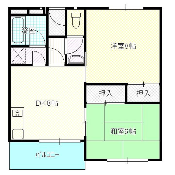 クリエイティブIIの間取り