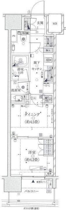 ザ・パークハウスアーバンス渋谷の間取り