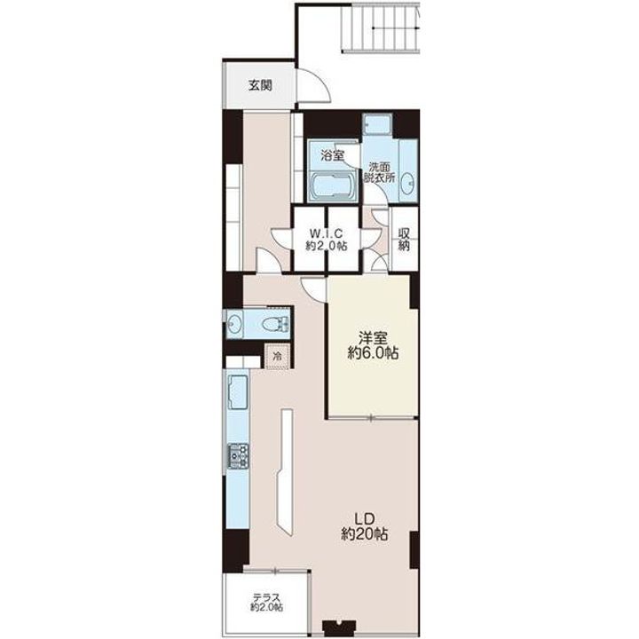 プラス自由が丘の間取り