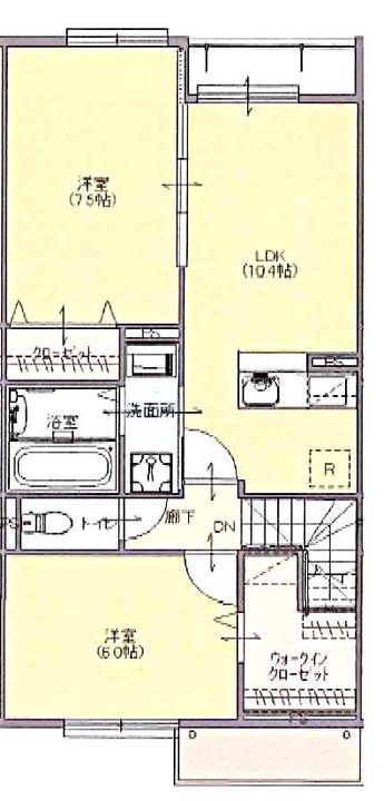 アルベリールの間取り