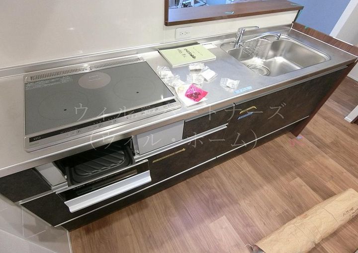 東京都新宿区北新宿4(一戸建)の賃貸物件のキッチン