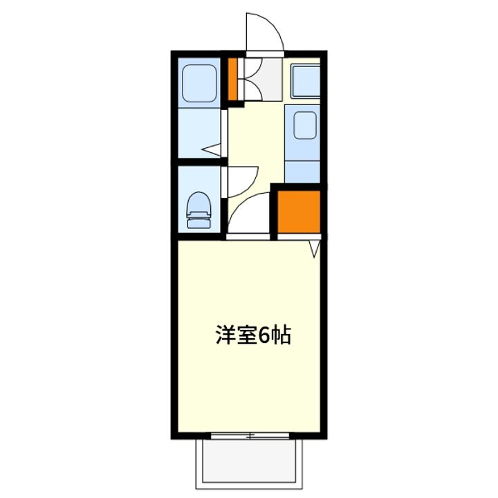 東京都練馬区東大泉2(アパート)の賃貸物件の間取り