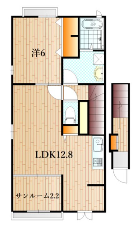 ラウレアCの間取り
